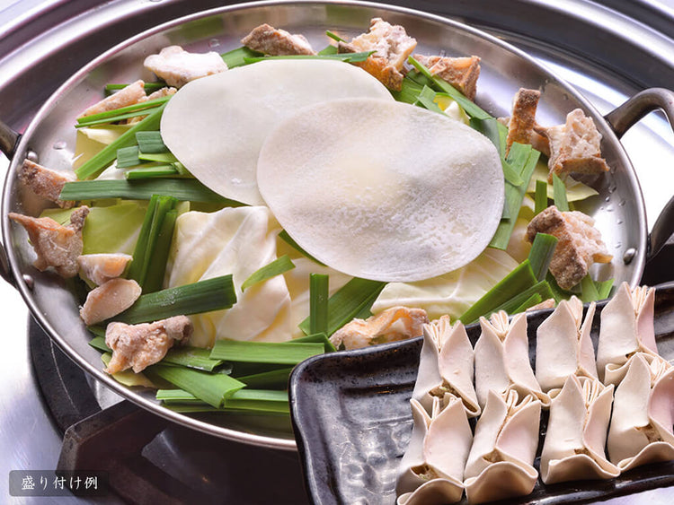 【人気№2】水餃子付き なにわのかすもつ鍋【送料無料※】